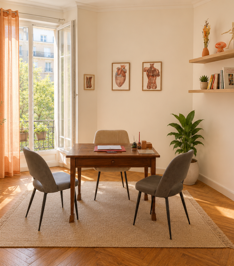 Espace d'accompagnement chaleureux pour les consultations à Nice