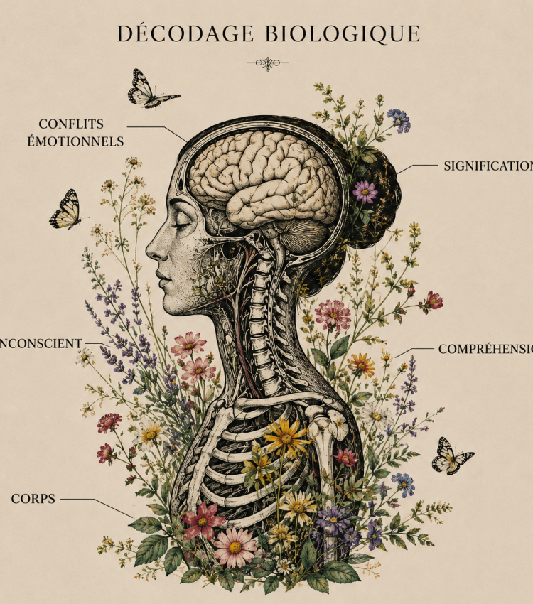 Illustration du décodage biologique dans une approche globale de la personne